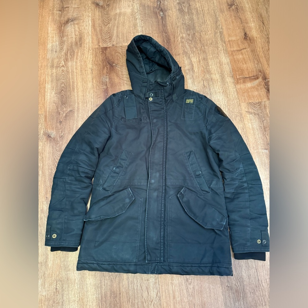 G Star Raw parka military style jacket